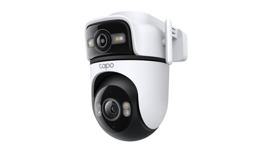 Camera exterior Tapo C545D, obiectiv dual 2K, AI, IP66