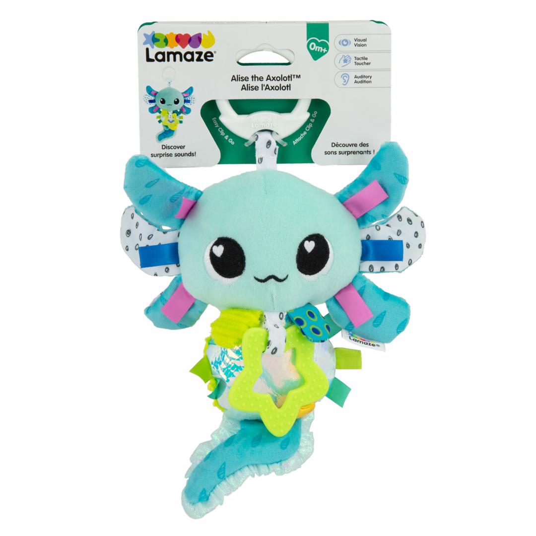 Jucărie Interactivă LAMAZE Salamandra Alise Clip&Go Bebeluși