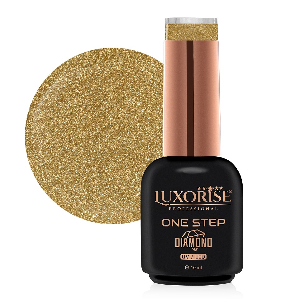 Oja Semipermanenta One Step Champagne Party LUXORISE - imagine 2