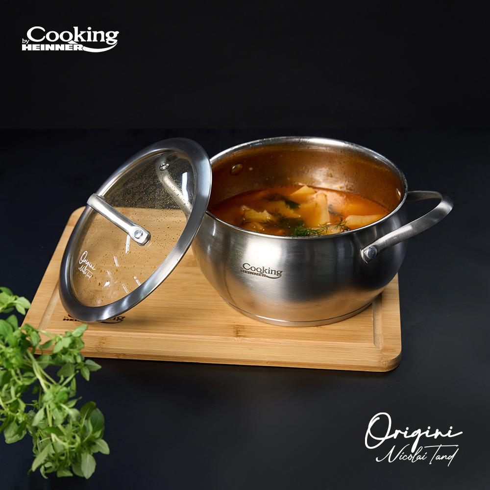 Semioală Inox Cooking by Heinner Origini 3.3L - Nicolai Tand - imagine 4
