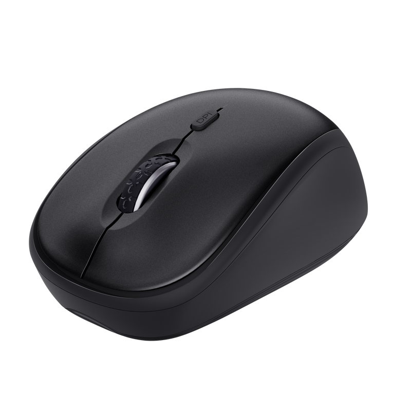 Kit Wireless Trust Ody II - Tastatură Silentioasă și Mouse 1600 DPI - imagine 3