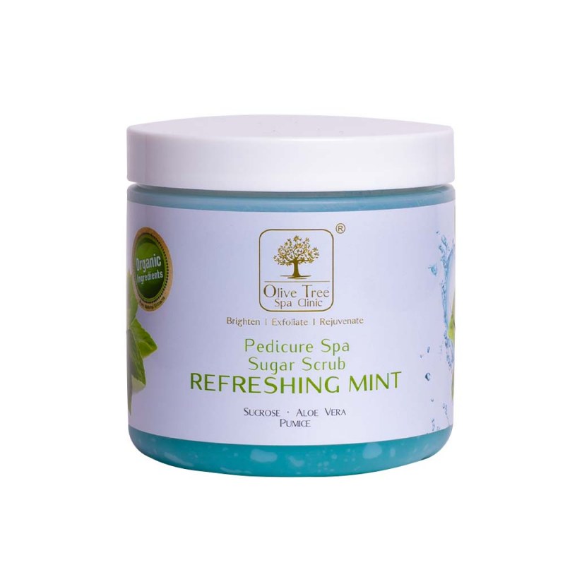 Exfoliant Picioare Nailshop Refreshing Mint 400gr