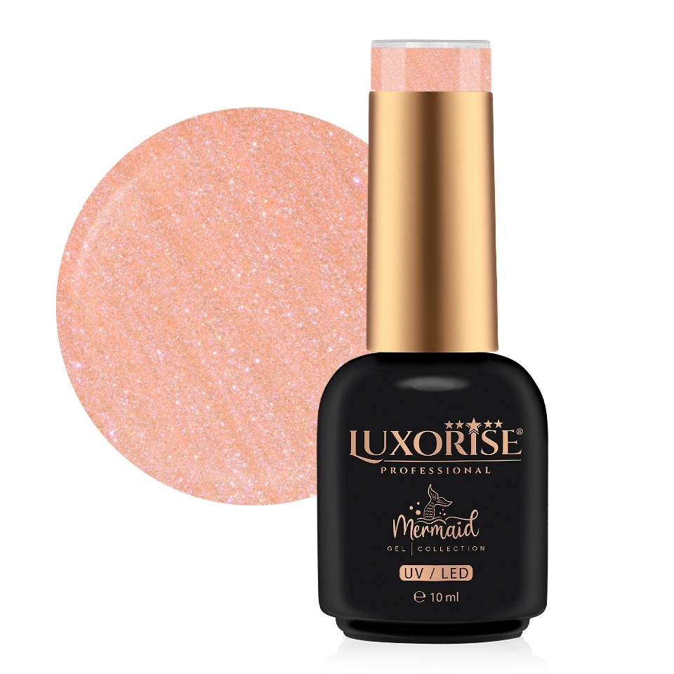 Oja Semipermanenta LUXORISE Mermaid Coral Burst - imagine 2