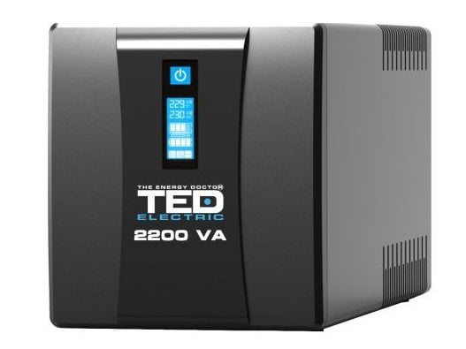 UPS TED 2200VA cu Stabilizator - Protecție Avansată