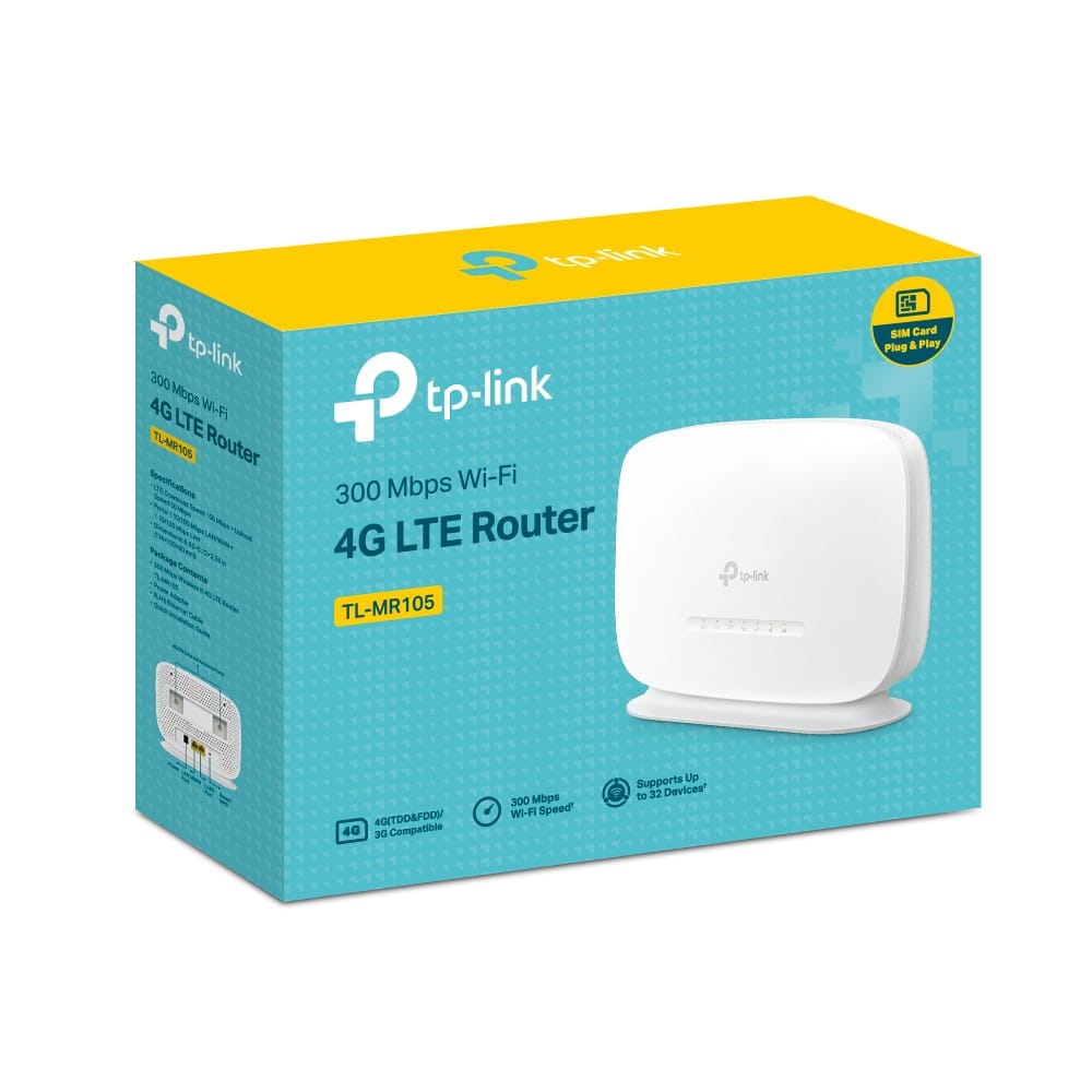 Router TP-Link N300 3G/4G TL-MR105 - Internet Mobil Rapid - imagine 8