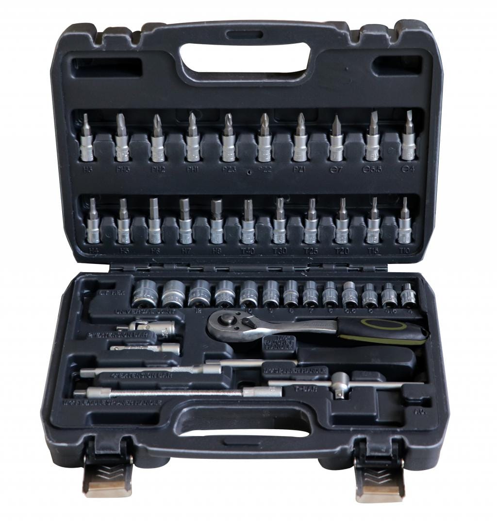 Trusă Chei HEINNER 45 Piese 1/4" CR-V CTSM031