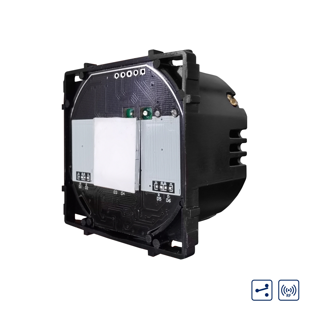Modul Touch Cap Scara RF433 LUXION, Sticla, Control - imagine 1