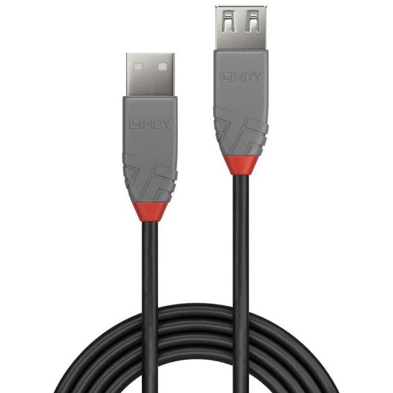 Cablu USB 2.0 Extension 3m Lindy - Conectivitate Premium - imagine 4