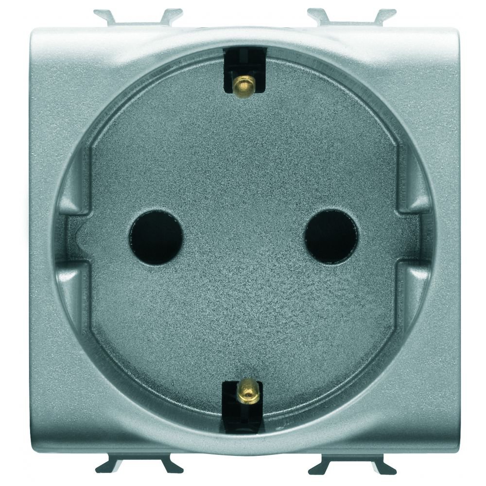 Priza Schuko 2 Module Gewiss Chorus Titan