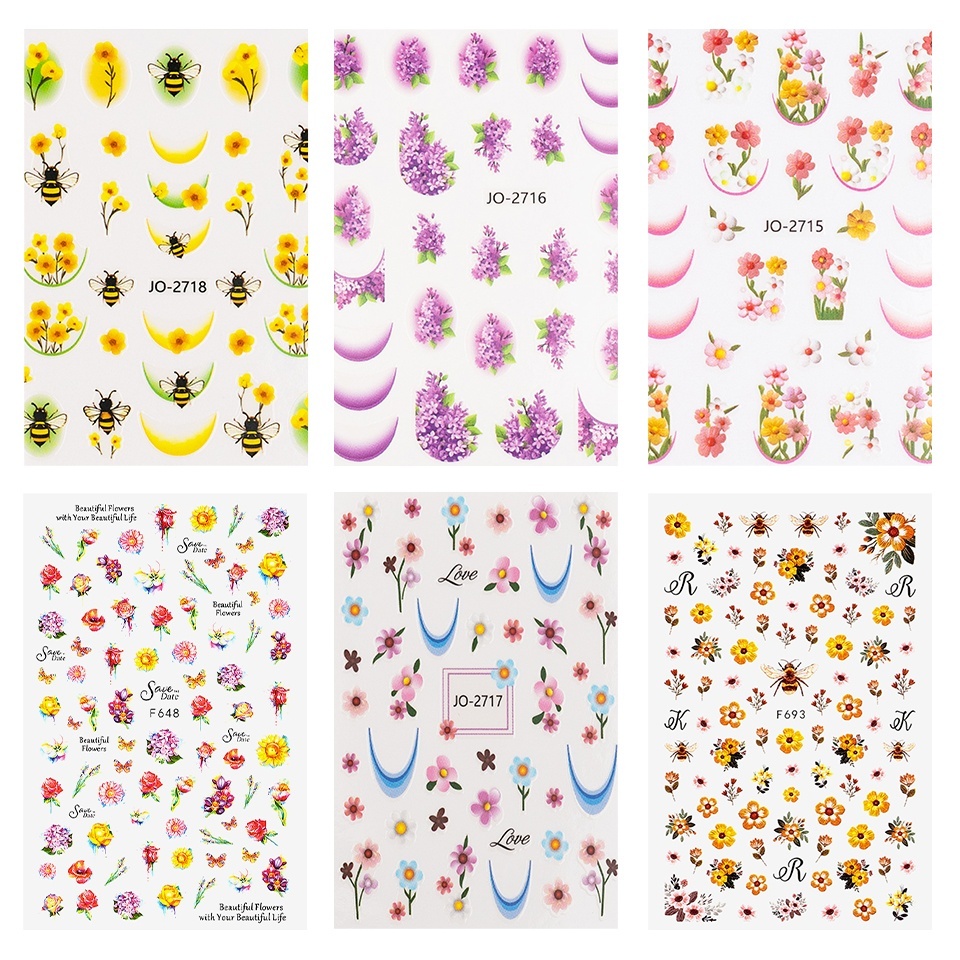 Set Nail Art Bloom & Buzz