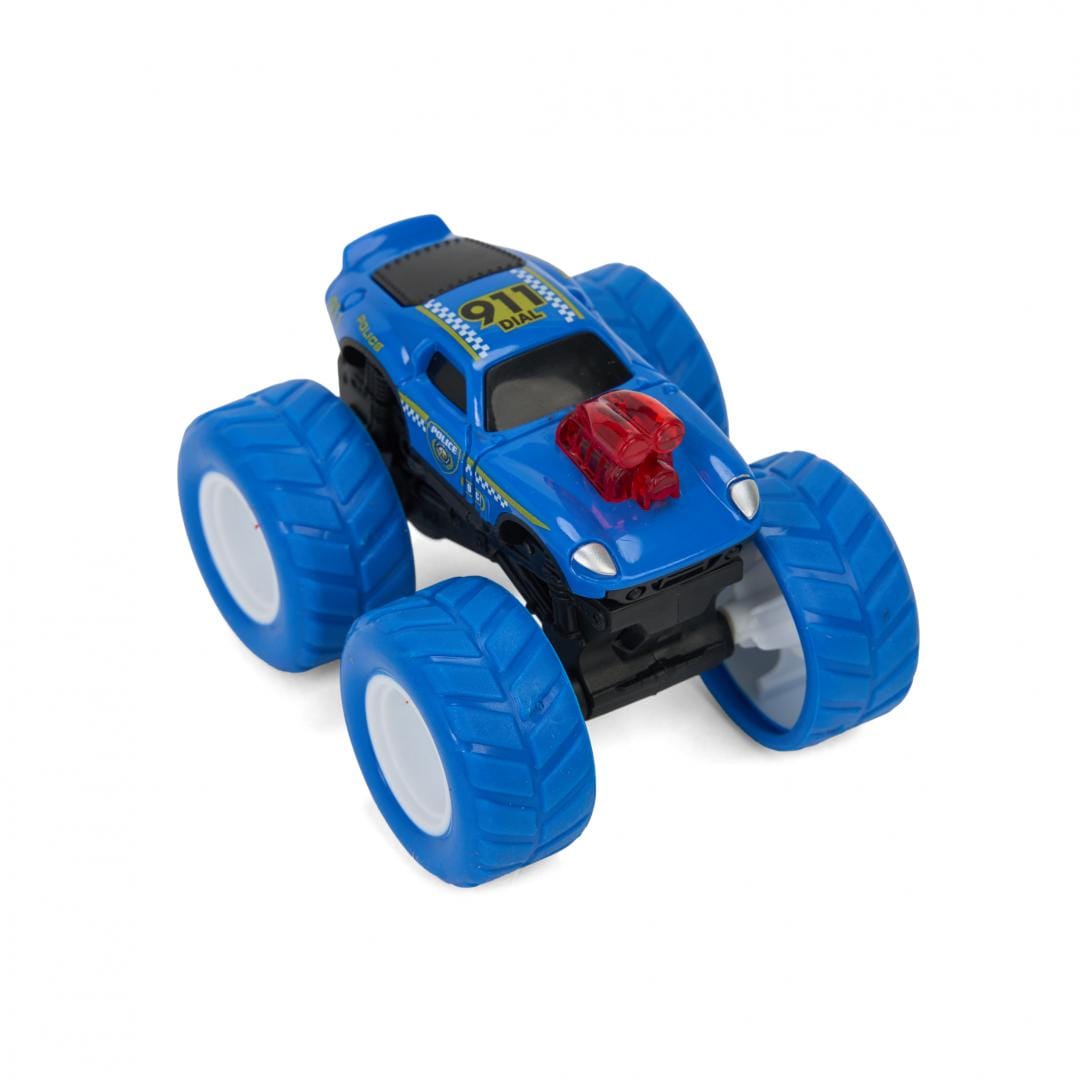Mașină Poliție Inerție Momki 8.5cm - Jucărie Copii 3+ Ani - imagine 3