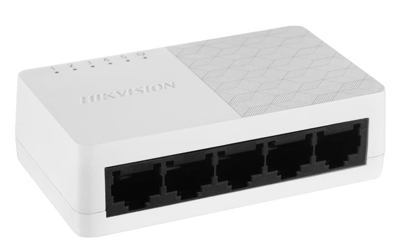 Switch HIKVISION DS-3E0105D-E 5 Porturi 10/100 Mbps - Plug & Play - imagine 2