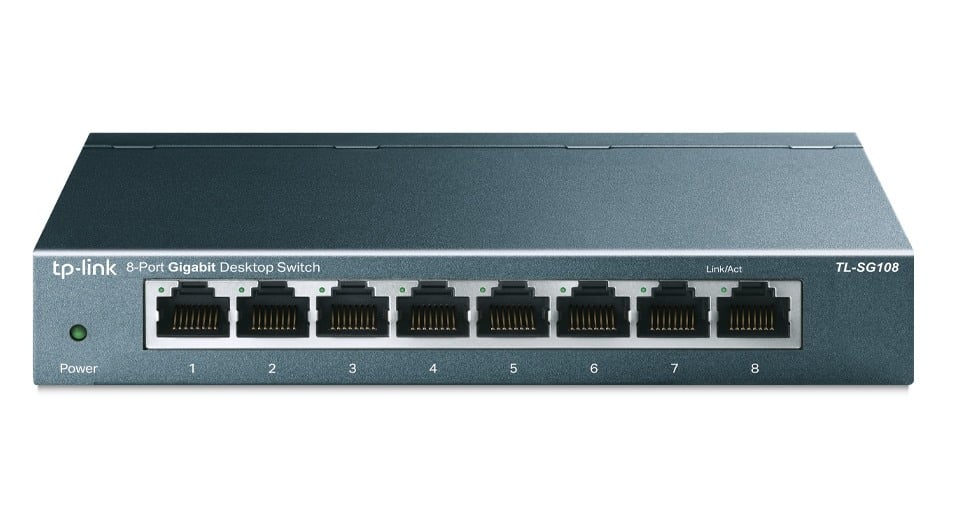 Switch TP-Link 8 Porturi Gigabit | TL-SG108