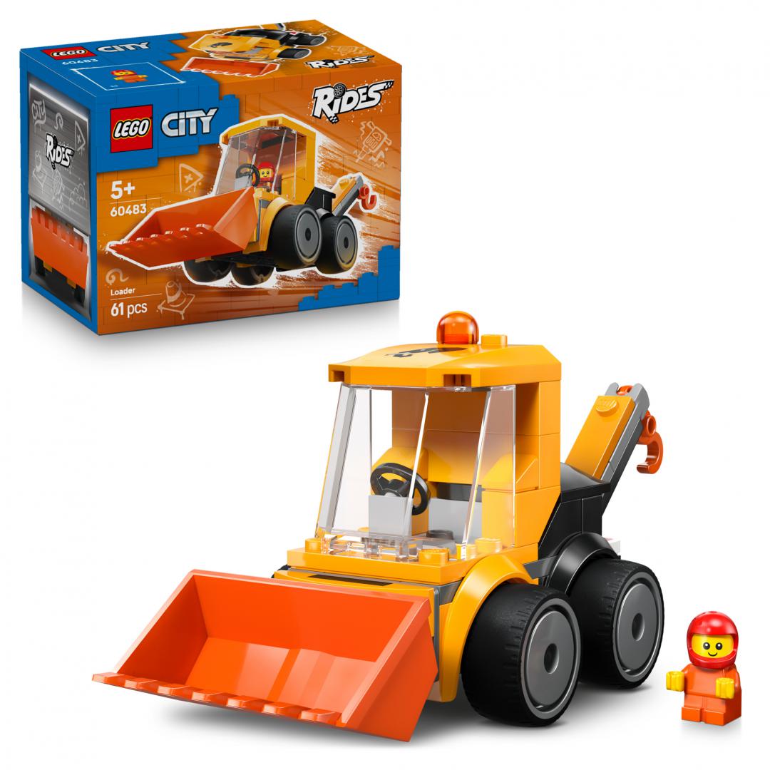 LEGO City Încărcător Construcții 60483 - Jucărie 5+ Ani