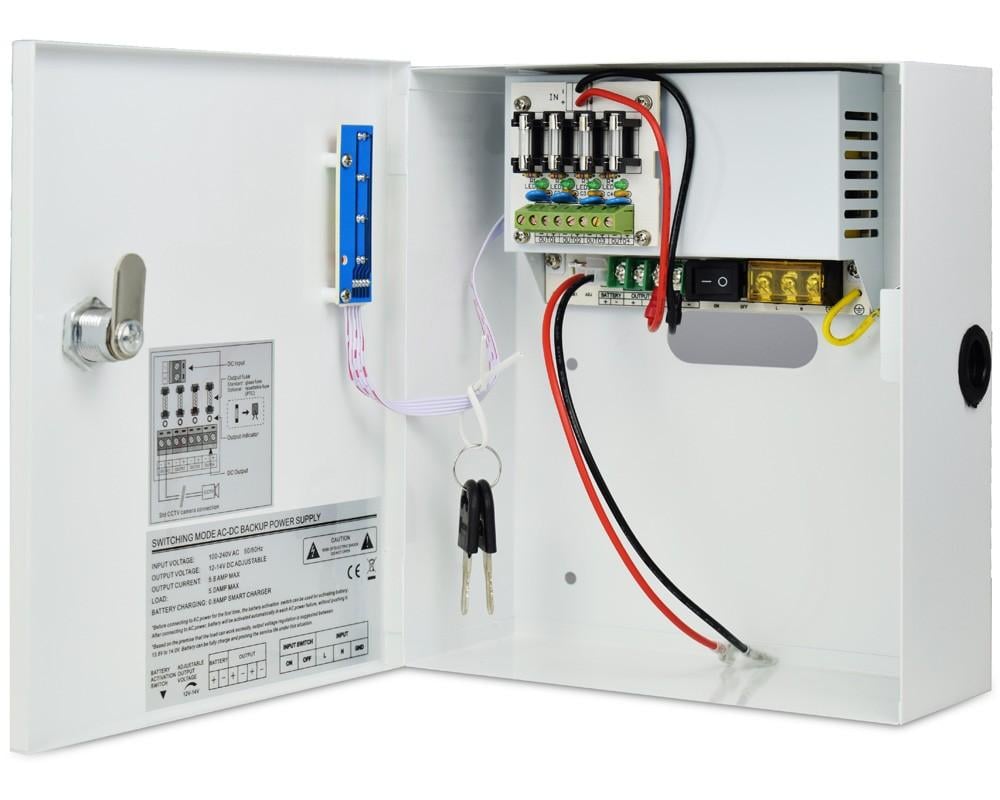 Sursa Back-up Atu tech 12V-5A, 4 Iesiri