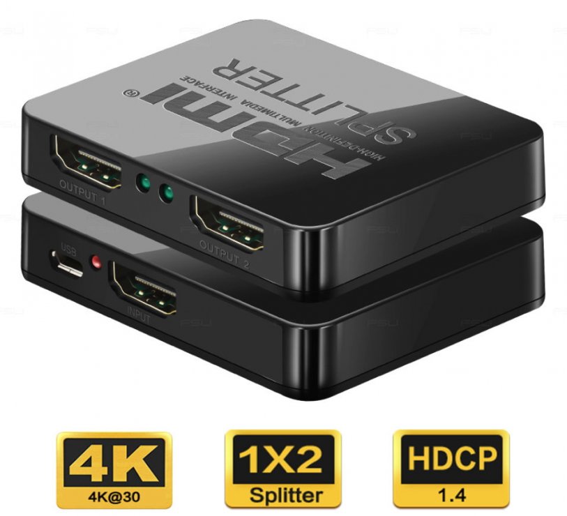 Multiplicator HDMI 2 Porturi 4K Oem