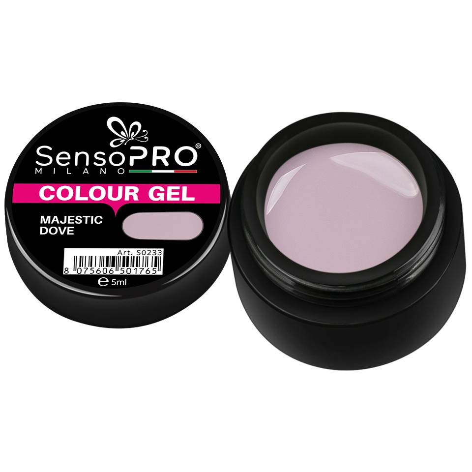 Gel UV Colorat Majestic Dove 5ml SensoPRO