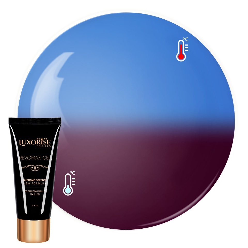 Polygel Thermo Luxorise Purple Enigma, 30ml