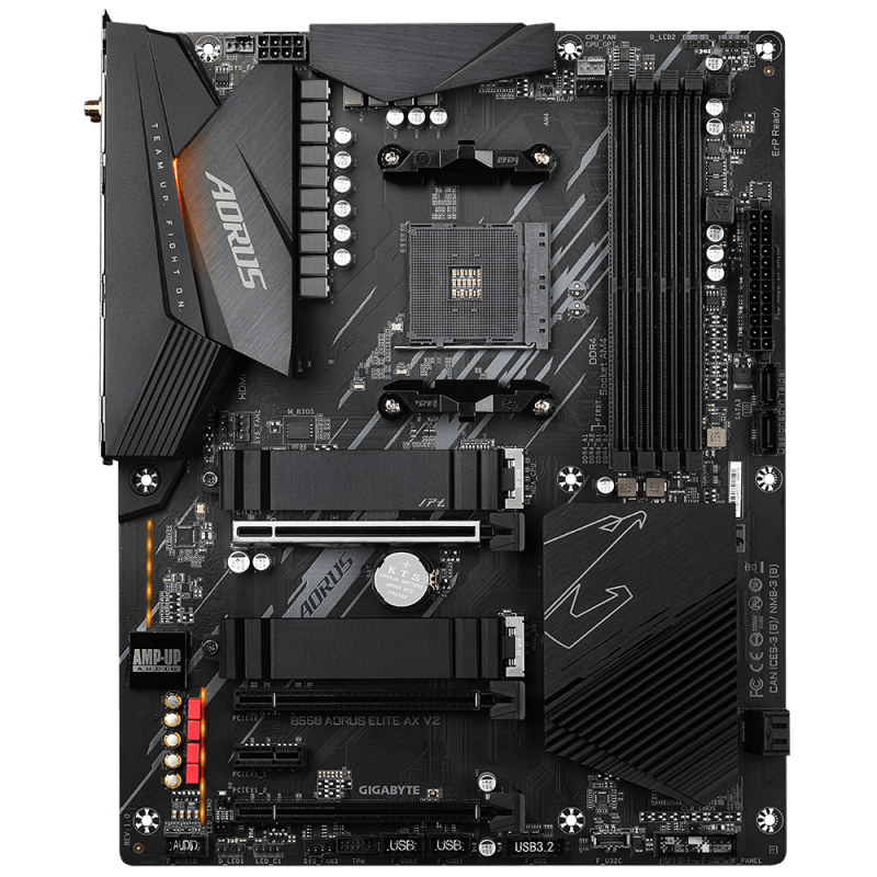 Placă de bază Gigabyte B550 AORUS ELITE AX V2 AM4 | Gaming