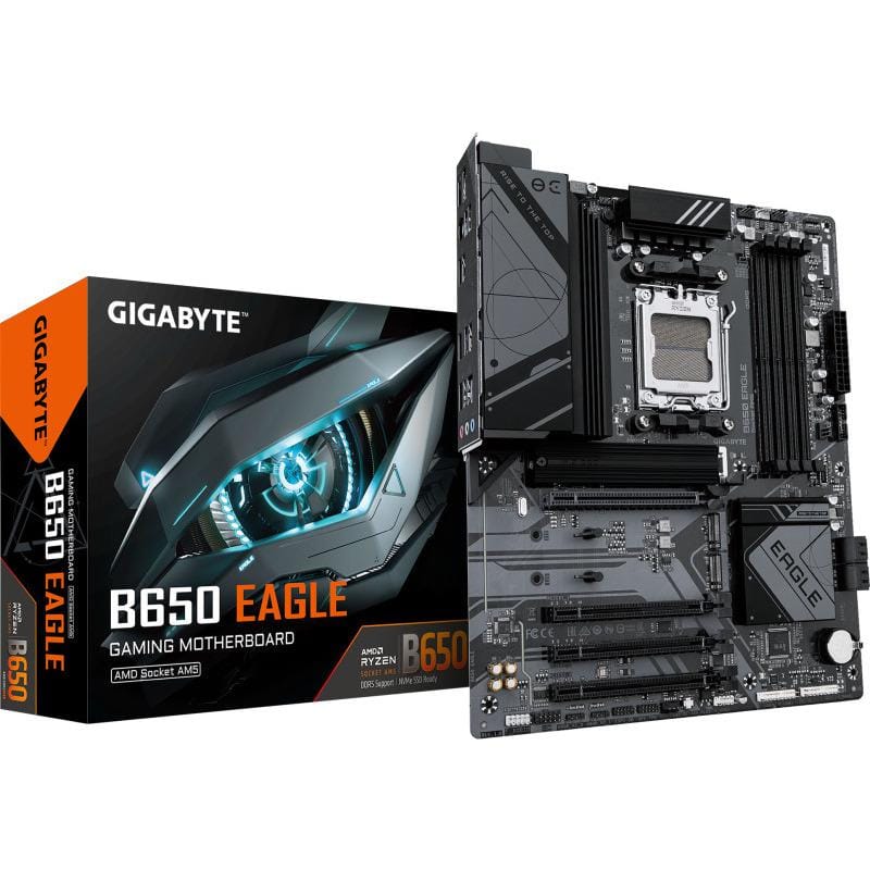 Placă de Bază GIGABYTE B650 EAGLE AM5 - Performanță DDR5 - imagine 5