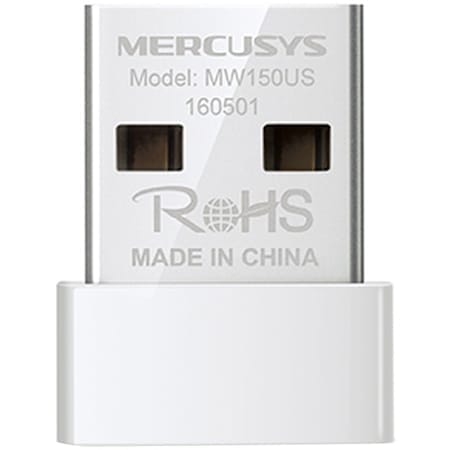 Adaptor Wireless Mercusys MW150US USB 150Mbps Compact - imagine 2