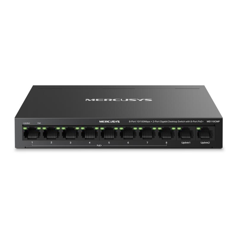Switch Desktop MERCUSYS MS110CMP 8-Port PoE+ 2-Port Gigabit