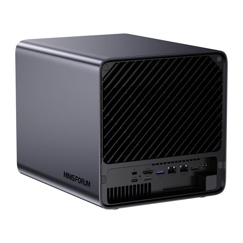 Mini PC MINIS FORUM NAS N5 Pro Ryzen AI 9 HX 370 - imagine 10