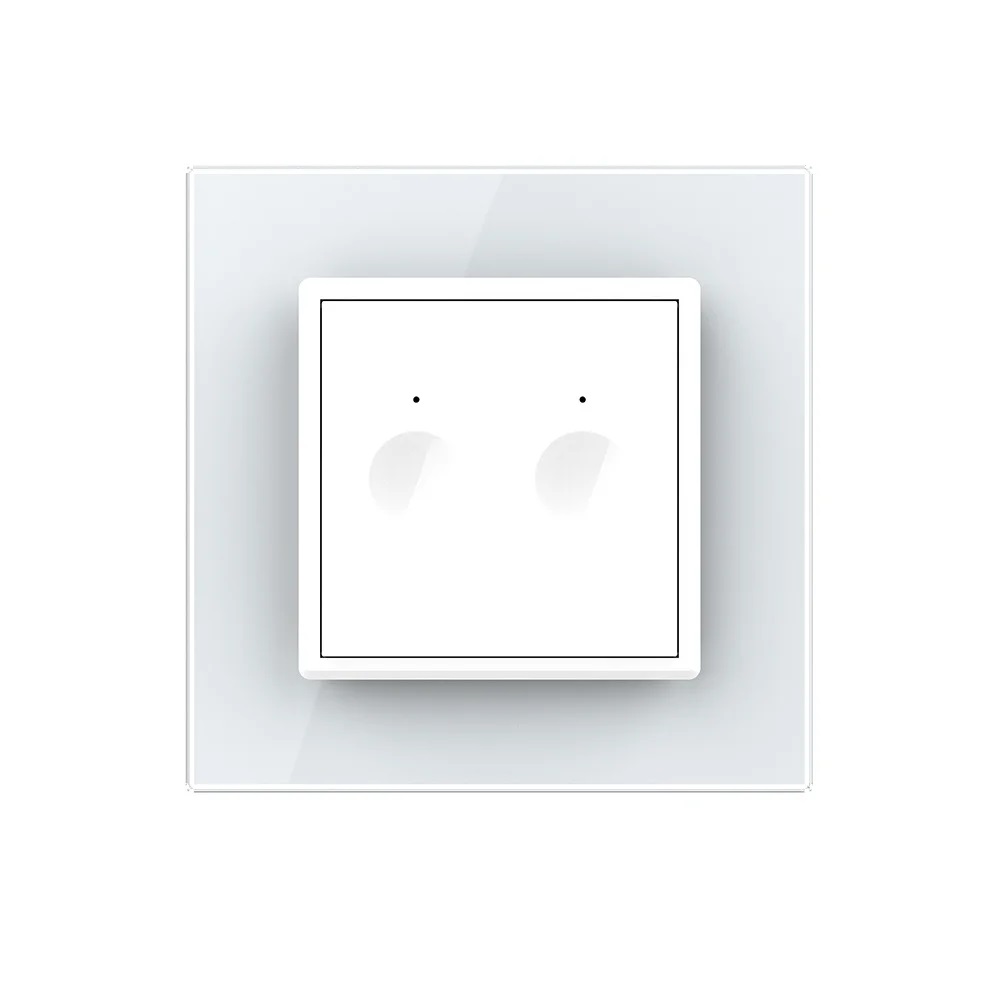 Intrerupator Dublu Touch Zigbee Livolo, Sticla - imagine 2