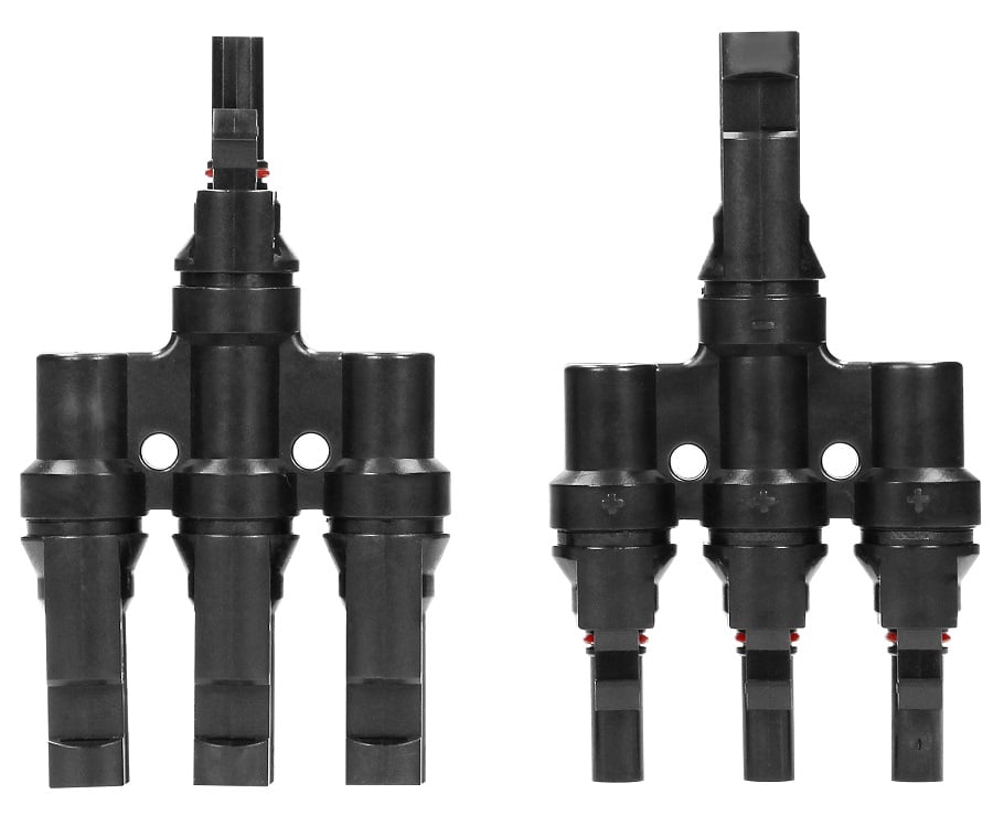 Set Conectori MC4-Y-3 Orno | Split Cablu Solar - imagine 1