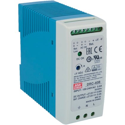 Sursa MeanWell DRC-40B 27.6V, Backup CCTV