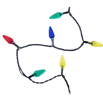 Instalație Crăciun 8m RGB 100LED Forever Light