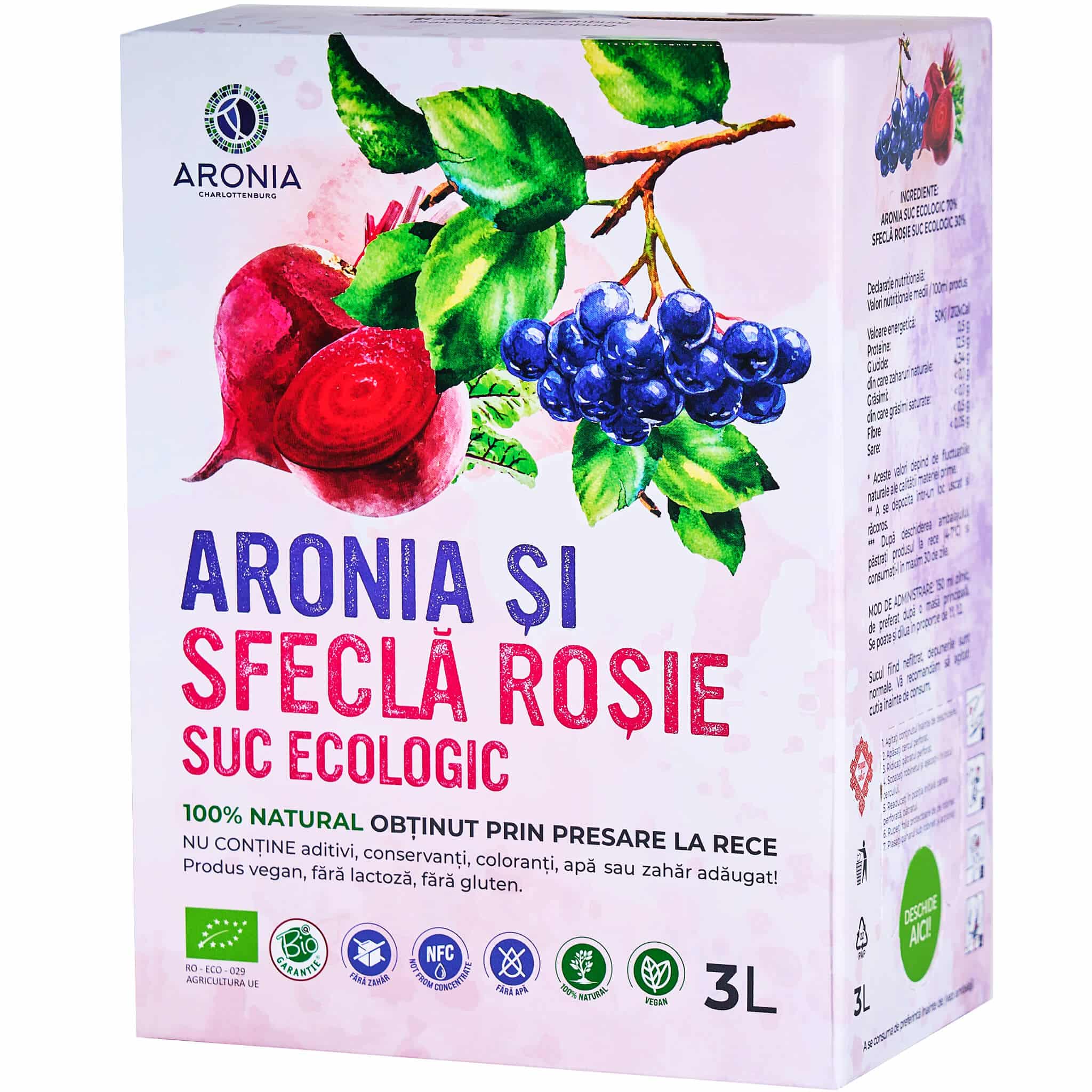 Aronia și Sfeclă Roșie 3L Aronia Charlottenburg