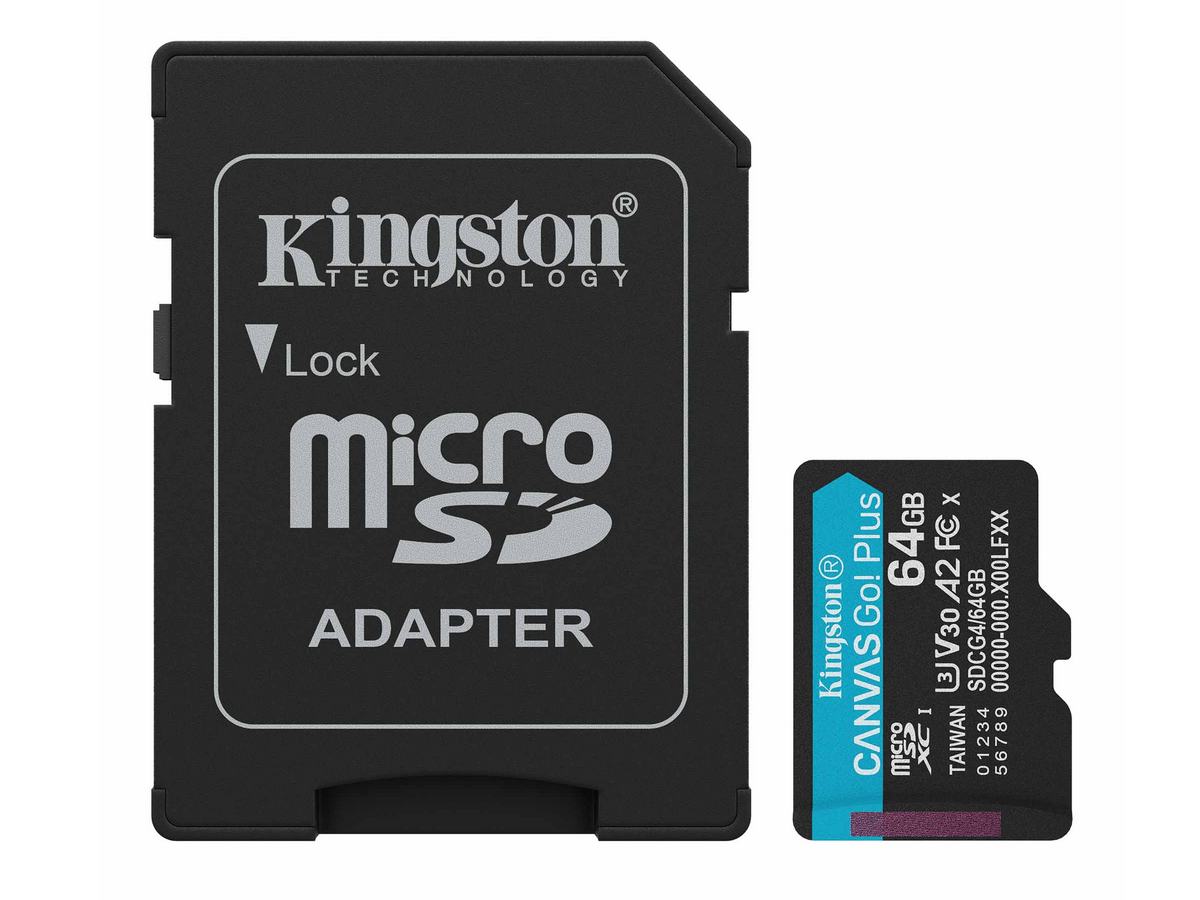 Kingston 64GB microSD - Viteză 200MB/s