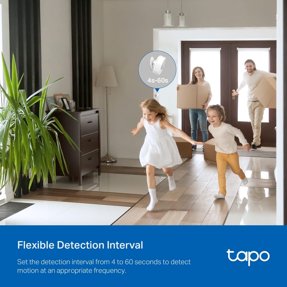 Senzor Smart Mișcare TP-Link Tapo T100 WiFi - Siguranță Inteligentă - imagine 9