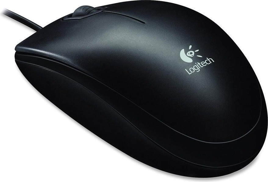 Mouse Logitech B100 USB Optic 800 DPI Negru - Birou - imagine 2