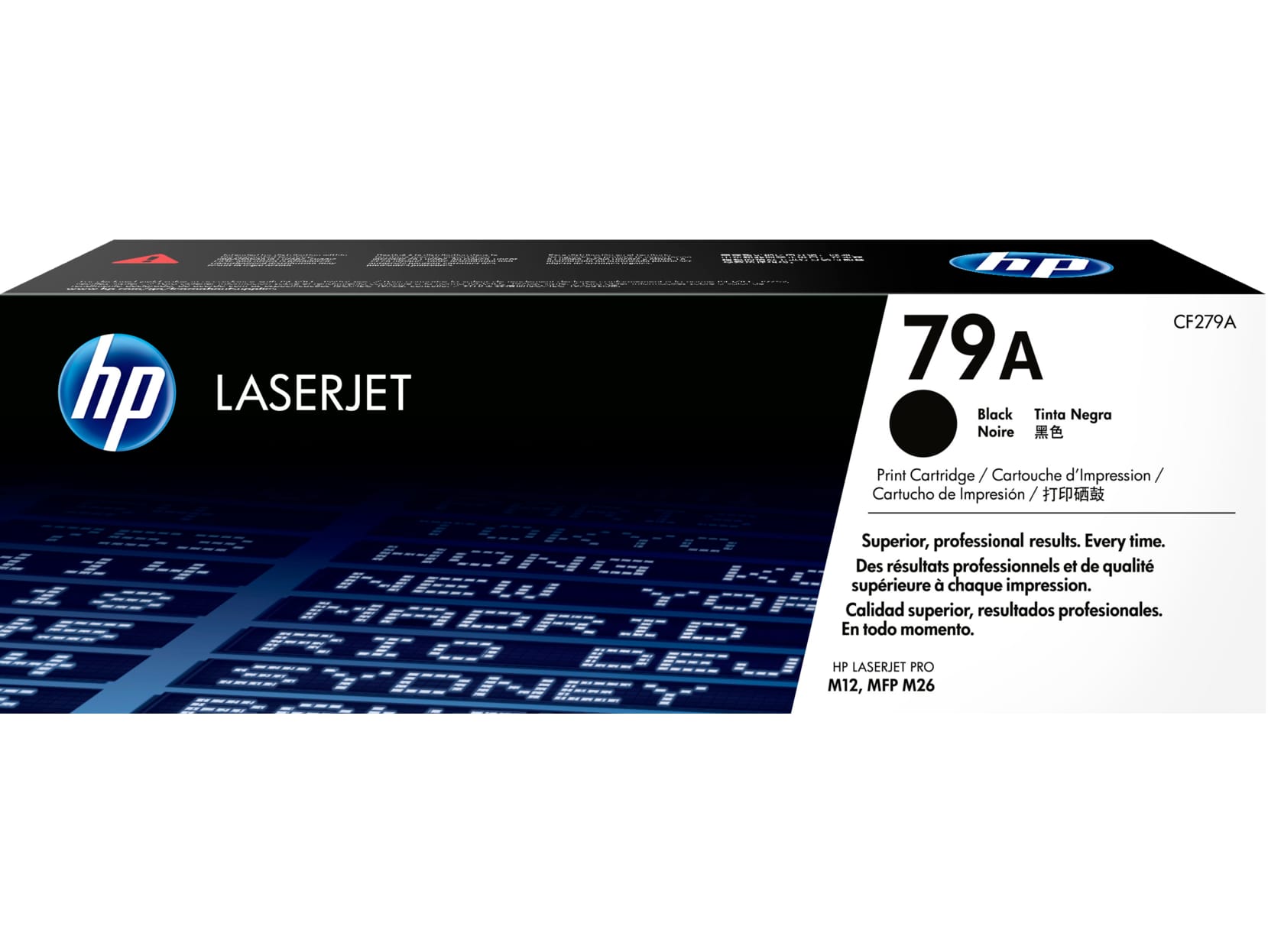 Toner Original HP CF279A Black - 1600 pagini, LaserJet Pro M12 - imagine 2