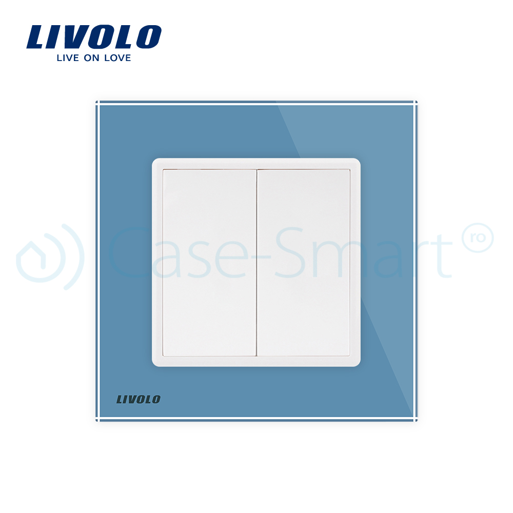 Priza Blank Livolo cu Rame Sticlă, Albă - imagine 10