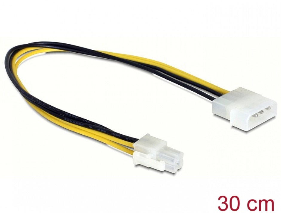 Cablu Delock P4 la Molex 4 pini, 30cm