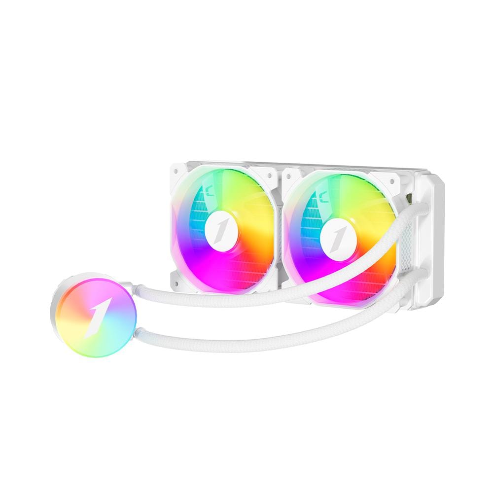 Cooler Procesor 1STPLAYER TS2 240 ARGB Alb | Performanță Gaming - imagine 3