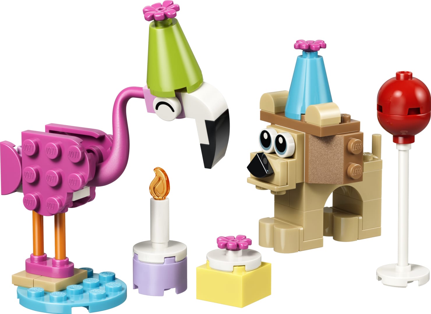 Lego Party Animals 30715 - Set de Zi de Naștere - imagine 4