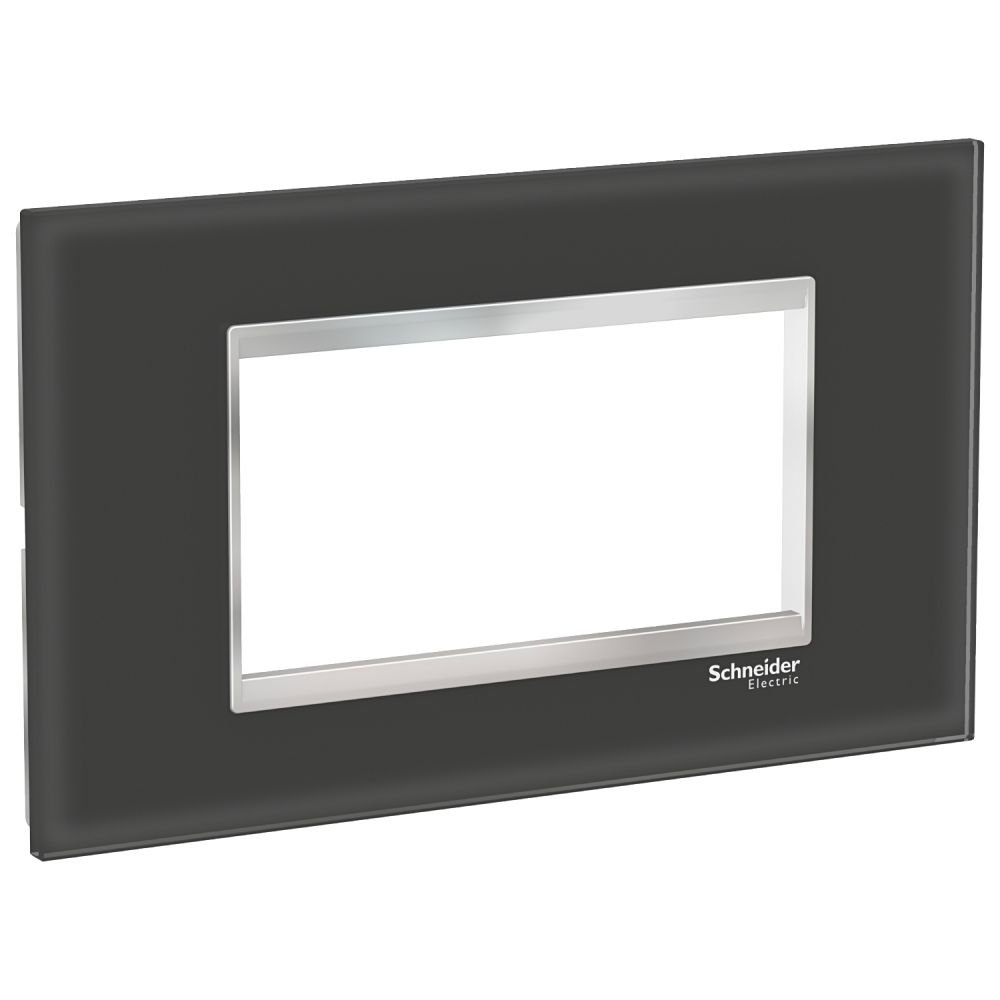 Rama Sticlă 4M Schneider Easy Styl Negru/Crom