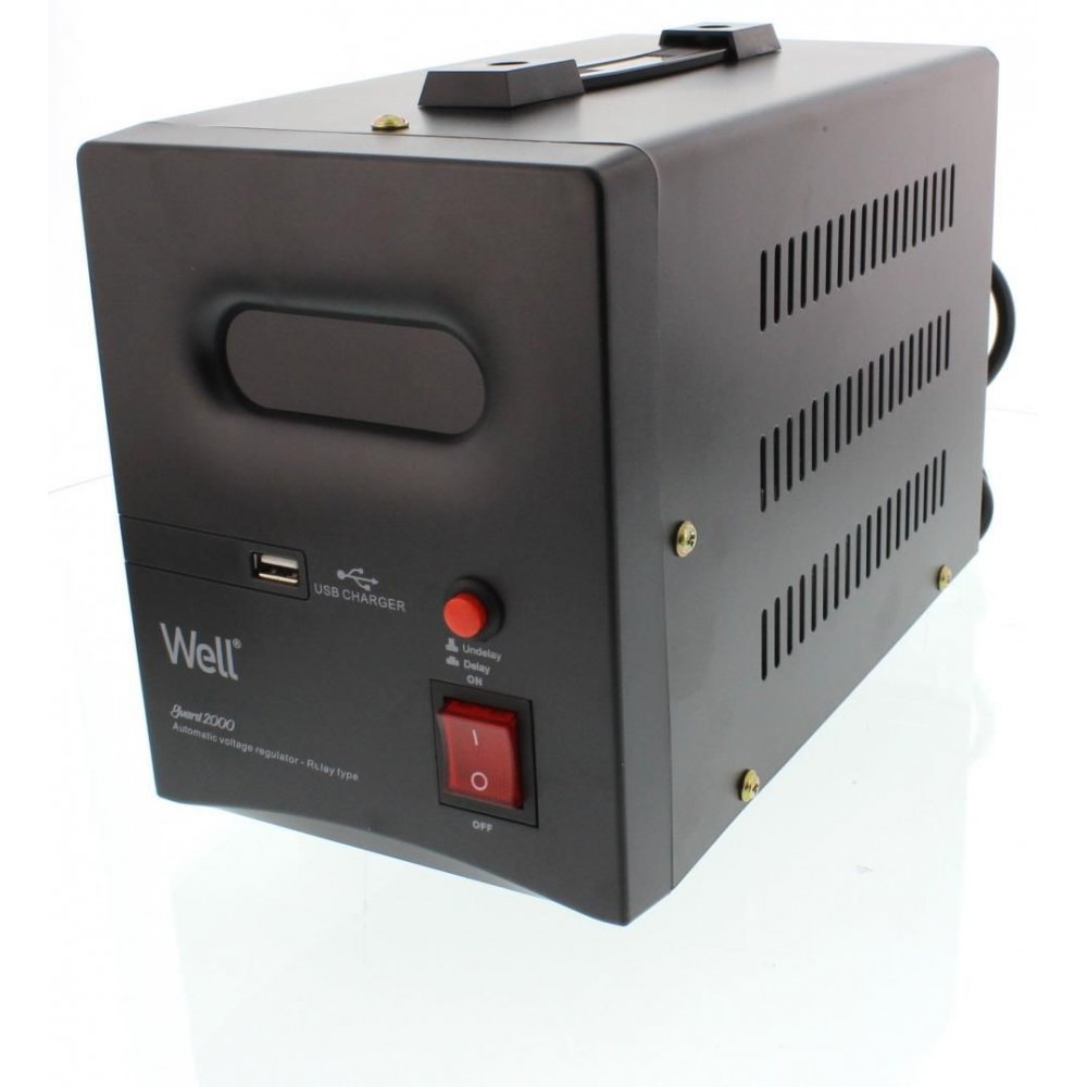 Stabilizator Tensiune Well 2000VA, Protecție Releu
