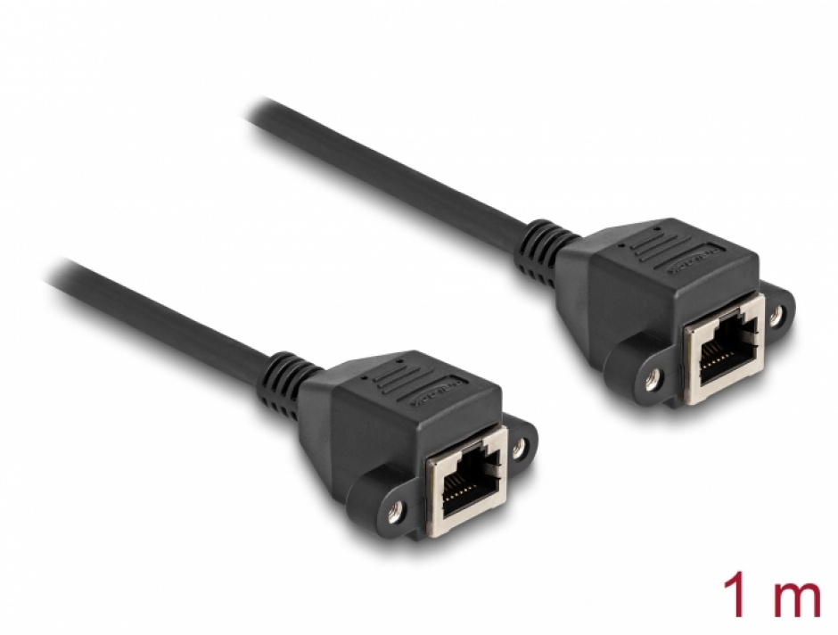 Cablu SFTP RJ50 M-M 1m Delock, Ecranat