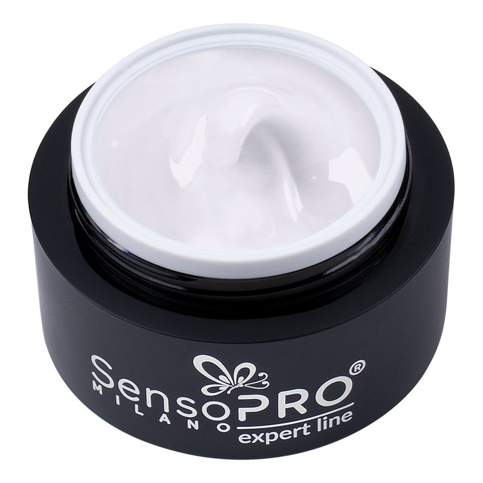 Gel Constructie SensoPRO Milano Milky White 50ml