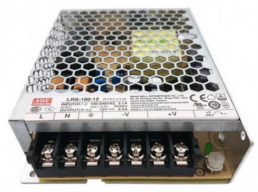 Mean Well LRS-100-12 Sursă 12V 8.5A Fiabilă
