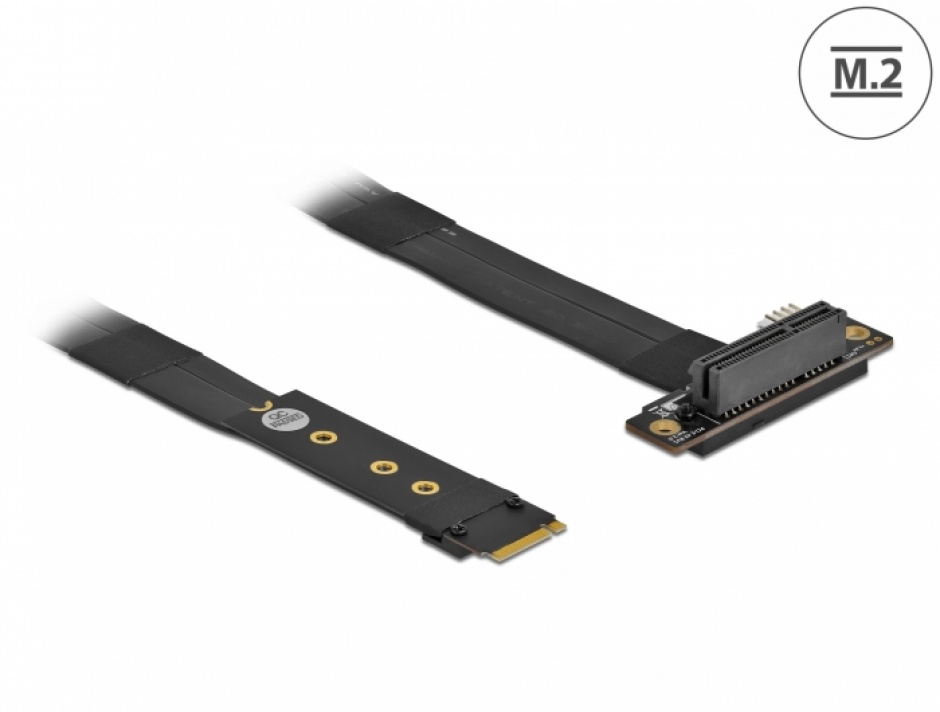 Adaptor M.2 la PCIe x4 Delock, 20cm