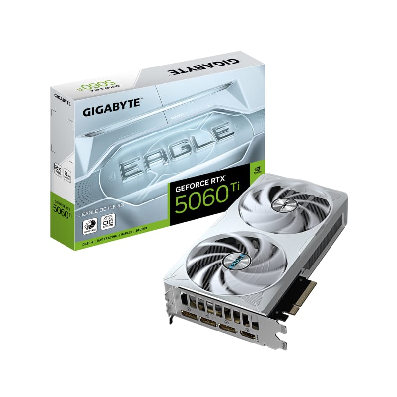 Placă Video RTX 5060 Ti Eagle OC Ice 8GB GDDR7 Gigabyte - imagine 2