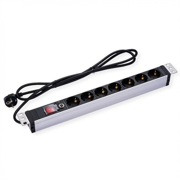 Prelungitor PDU 19" 7 Prize Schuko Value 16A