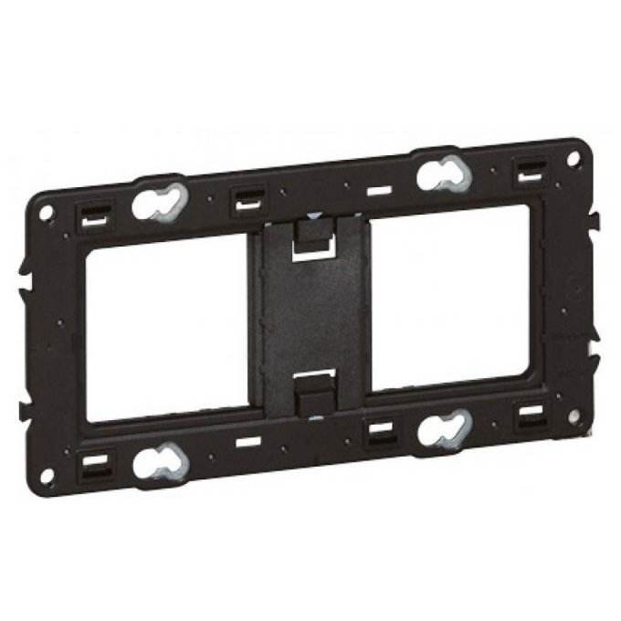 Suport Legrand Mosaic 4/5 Module, Negru