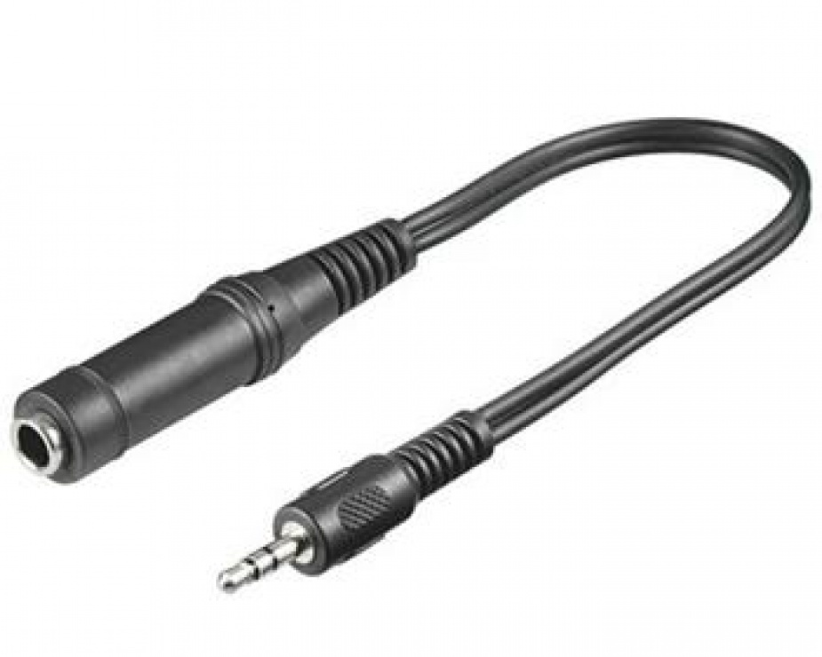 Adaptor Audio Jack 3.5mm la 6.35mm, 0.2m, OEM